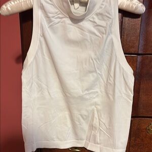 Athleta Cream Sleeveless Tank Top
